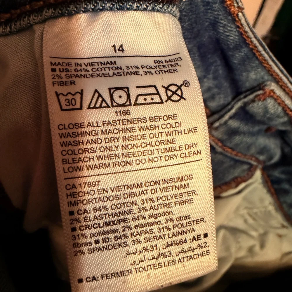 EUC Old Navy Dark Wash Rockstar Super Skinny Jeans - Picture 10 of 10